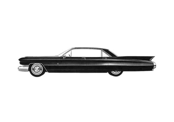 Blueprint Cadillac Eldorado Brougham Sedan 1959