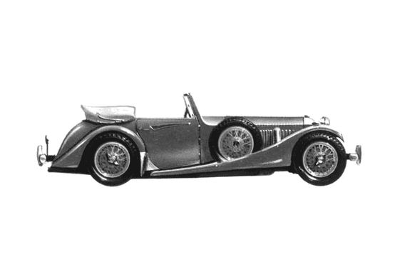 Blueprint Invicta S Type 4.5 Litre DHC Grose Cabriolet 1935