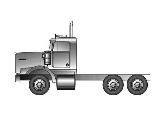 Blueprint Kenworth C500 Truck 2005