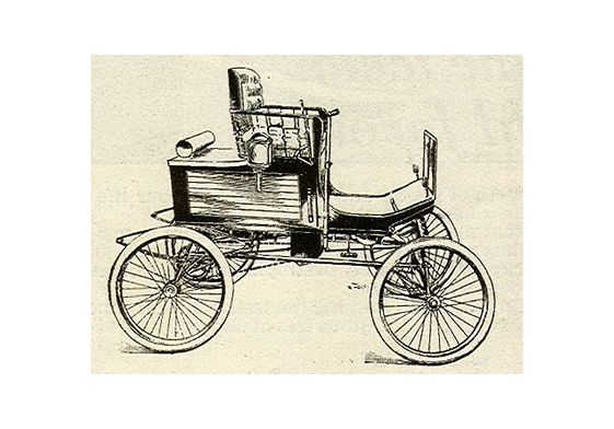 Blueprint Locomobile Steam OW 1901