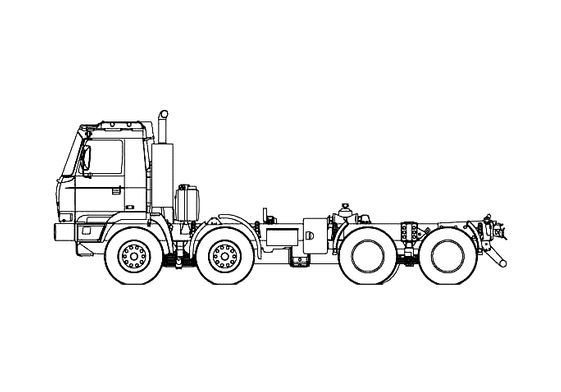 Blueprint Tatra T815 2X0R84 Truck 2007