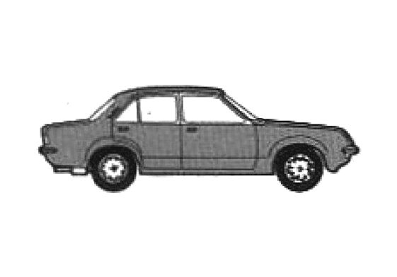 Blueprint Vauxhall Chevette GLS Sedan 1979